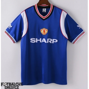 Manchester United 1984-1985 Retro Alternativní Dres Krátký Rukáv